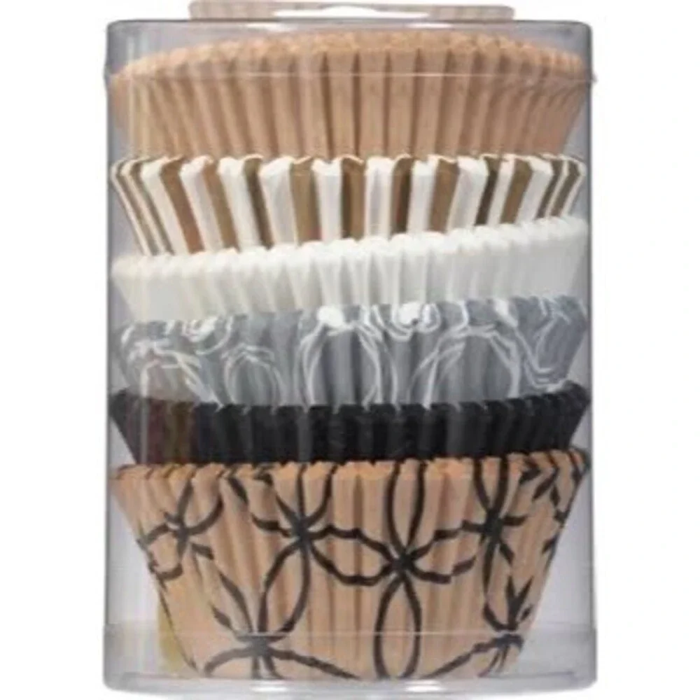 Wilton Elegance Baking Cups Cupcake Liners Assorted Designs 150 Count